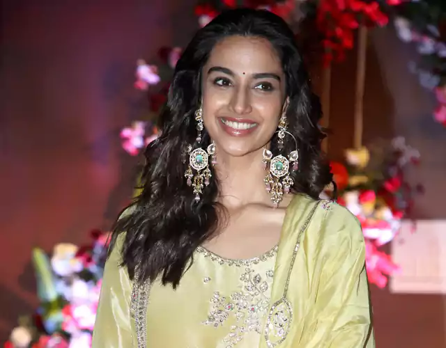 Meenakshi Chaudhary at Anaganaga oka Raju Success Celebrations